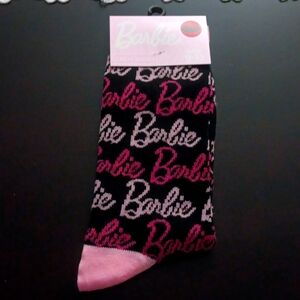 BARBIE WOMEN CREW SOCKS NWT